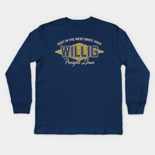 Willig Freight Lines 1923 Kids Long Sleeve T-Shirt
